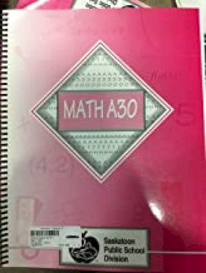 Math A30 by Thiessen, Burt