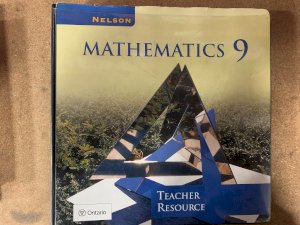 Nelson Mathematics 9 Ontario Edition TR by Teacher's Resource