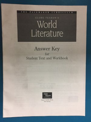 Fearons Basic World Literature WB Ak by Workbook Answer Key