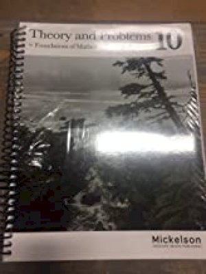 Theory & Prob of Found. Math/Precalc 10 by Mickelson, R J