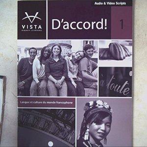 D'accord Level 1 Audio & Video Scripts by Unknown