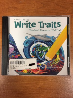 Write Traits Level 6 TR CD-Rom by Spandel