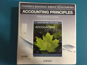 Accounting Principles 3/E CDN TR Binder by Teacher's Resource Binder