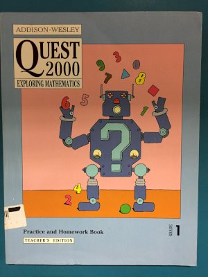 Quest 2000 Grade 1 Pract & Homework BkTE by Workbook Teacher's Ed