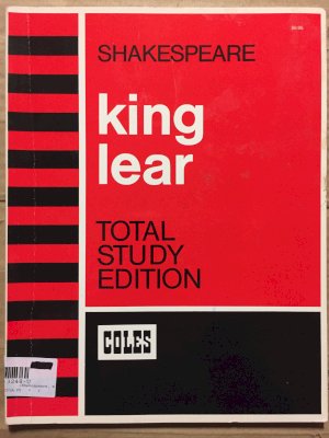 King Lear Tse 1998 by Shakespeare, William