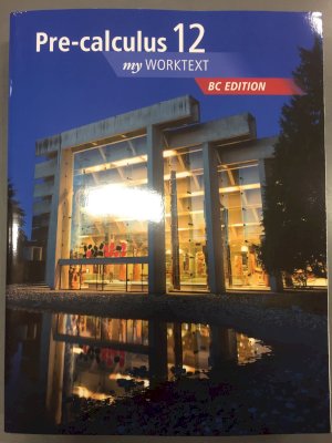 Pre-Calculus 12 (BC Edition) by Pearson