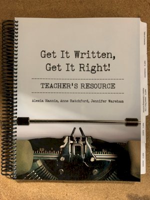 Get it Written, Get it Right! TR + CD by Teacher's Resource