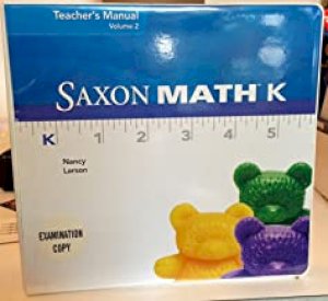 Saxon Math K TM Volume 2 by Teacher's Manual Vol 2