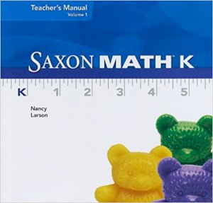 Saxon Math K TM Volume 1 by Teacher's Manual Vol 1