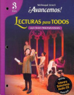 Avancemos Level 3 Lecturas Para Todos CD by Mcdougal Littel