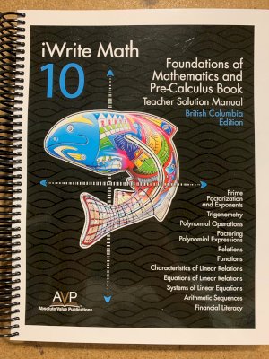 Foundations of Math & Precal 10 TR Solui by Gr 10 Teacher's Solutions