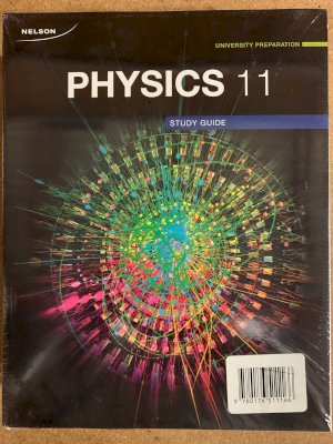 Nelson Physics 11 Uni Prep Study Guide by 5-Pack