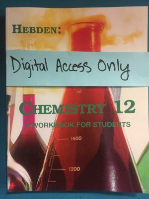 Chemistry 12 Workbook Digital Access by Digital Access Code