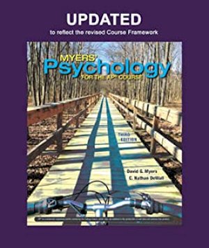 Myers'(Updated) Psychology for Ap(R) by Myers, David