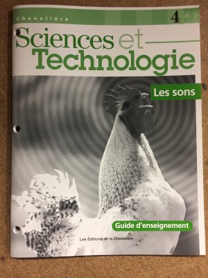 Sciences Et Tech 4: Les Sons Te by Teacher's Edition