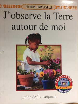 J'observe La Terre Autour De Moi TG by Teacher's Guide