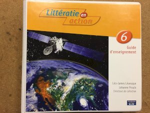 Litteratie En Action 6 Guide D'enseignem by Teacher's Resource Binder