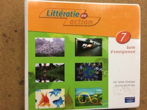 Litteratie En Action 7 Guide D'enseignem by Teacher's Resource Binder