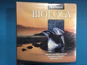 Nelson Biology BC/E TR Vol.2 CH.21-37 by Bob Ritter