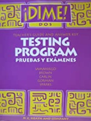 Dime DOS 1994 Testing Program TG & Ansky by Teacher's Edition