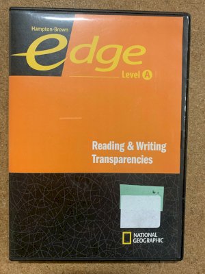 Edge LVL A Reading & Writing Transp CD by Transparencies CD