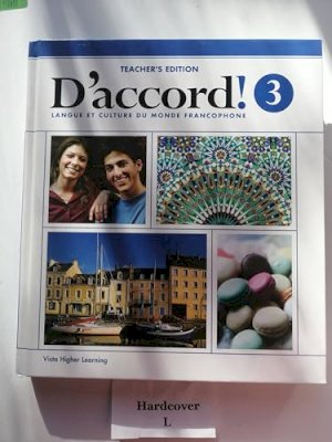 D'accord Level 3 Teacher's Edition 2015 by Teacher's Edition