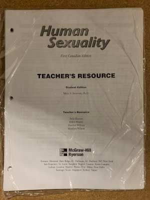 Human Sexuality 1st CND Ed TR by Teacher's Resource