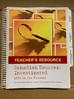 Canadian Sources: Investigated Teach Res by Teacher's Resource