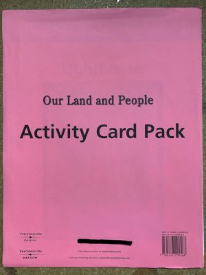 Our Land and People Activity Card Pack by Unknown