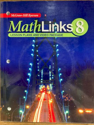 Mathlinks 8 Lesson Plans and Video PKG by Unknown