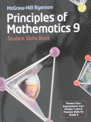 Principles of Math 9 Student Skills Book by Student Skills Book